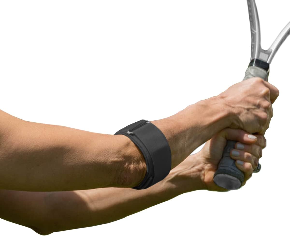 Featured Image for Cho-Pat Tennis Elbow Support Strap, Adjustable Compression Forearm Support for Tennis Elbow Treatment, Overuse Syndromes, and Muscle Strains, X-Large, Made in the USA