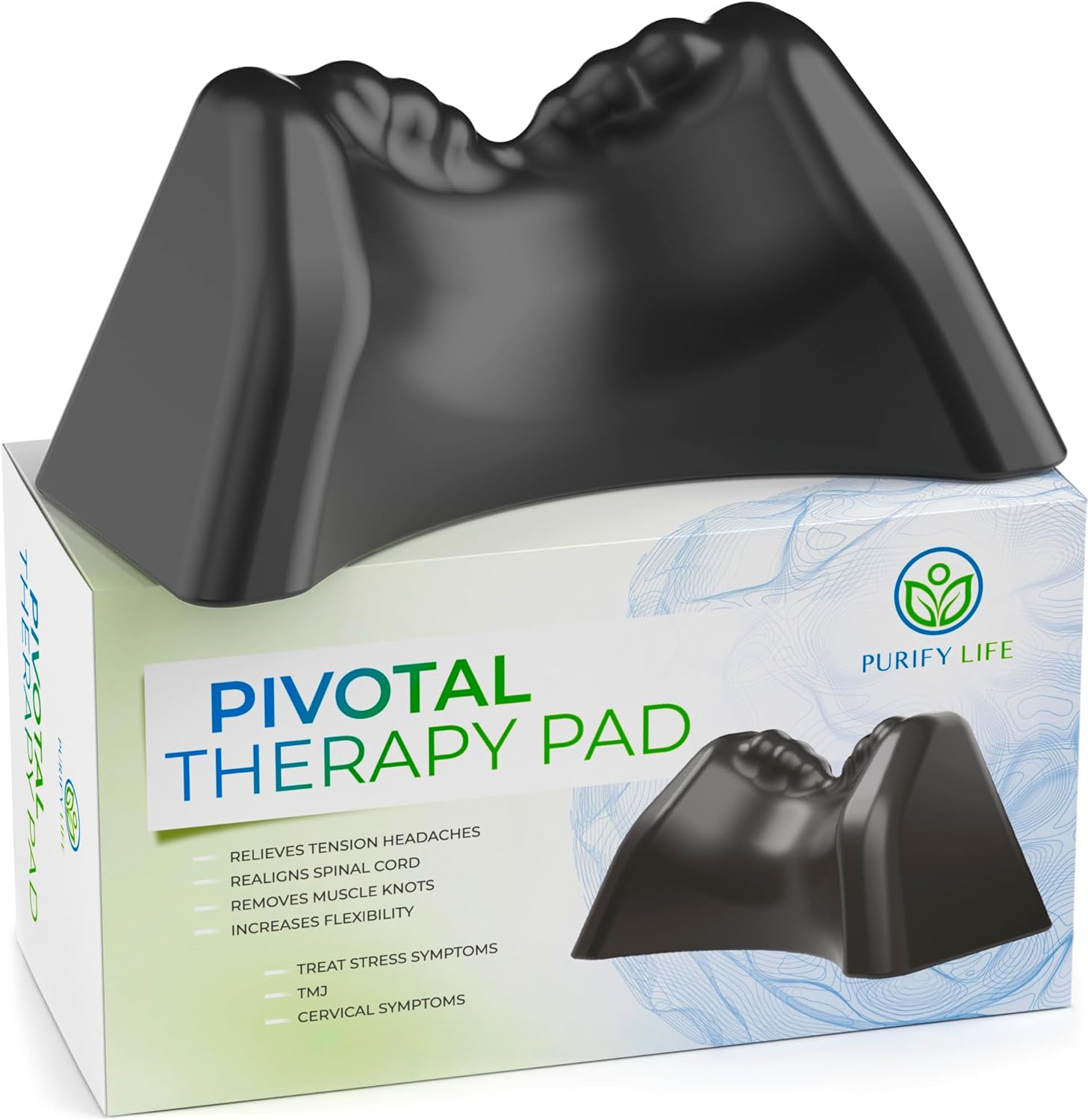 Featured Image for Immediate TMJ Relief Product Jaw Release – Suboccipital Release Device (FSA/HSA Eligible) Occipital Release Tool & Cervical Neck Pillow as Neck Stretcher and Neck & Shoulder Relaxer, Tension Headache