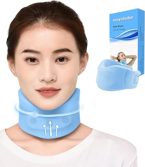 Featured Image for Neck Stretcher for Pain Relief,Neck Support After Whiplash or Injury Adjustable Neck Collar for Sleeping Universal Neck Braces for Women&Men